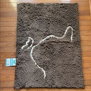 Frisco Brown Cat Silhouette Mat